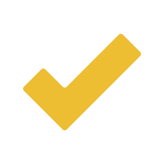 Big Yellow Checkmark